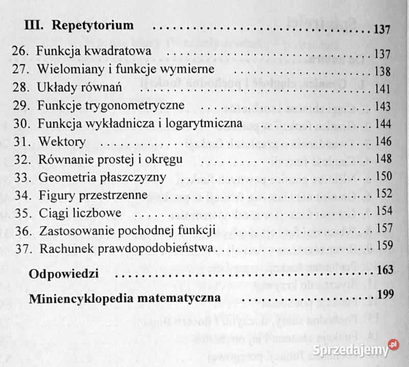 Matematyka klasy 4 szkoły średniej Stanisław miękka Chełm