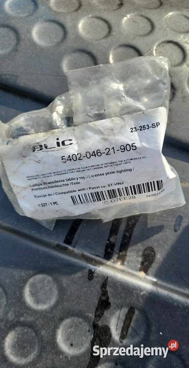nowa lampka podswietlenia tablicy seat toledo 2 Chełm