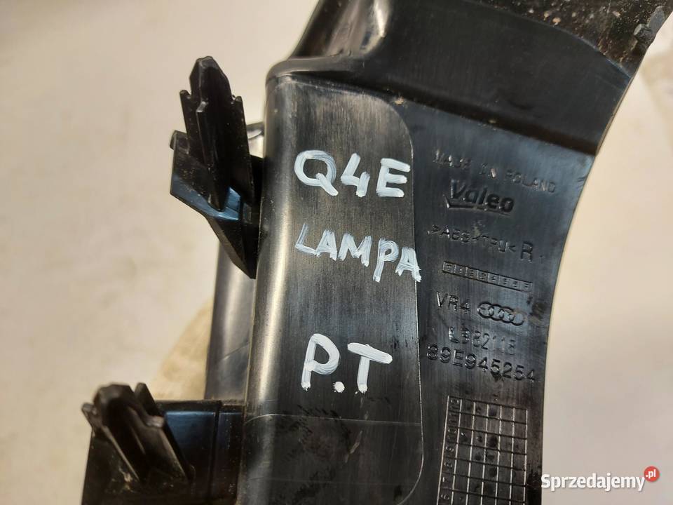 Audi Q4 ETRON 89A 89E OSŁONA LAMPY PRAWY TYŁ dolnośląskie