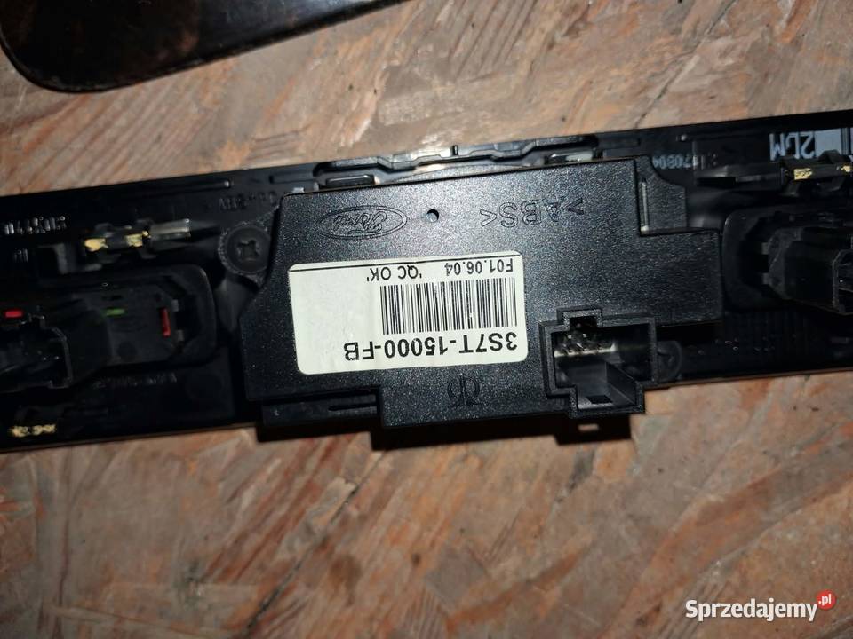 dekor biegów drewno zegarek ford mondeo mk3 osobowe Deski rozdzielcze, konsole Kotomierz sprzedam
