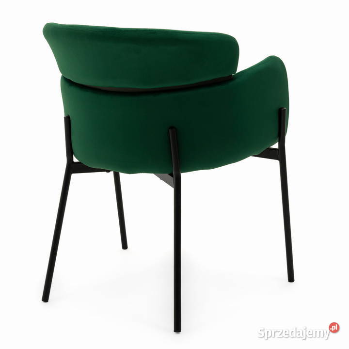 Krzesło Tapicerowane Bolzano Butelkowa Zieleń wielkopolskie Tarchały Małe sprzedam