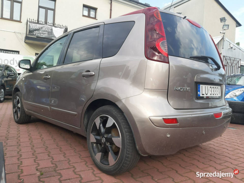 Nissan Note Jeden Właściciel Oryginalny Przebieg immobilizer Lublin sprzedam