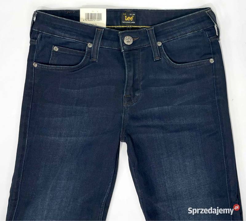 Spodnie damskie Lee Scarlett Skinny Navy W27 L35 Pisz sprzedam