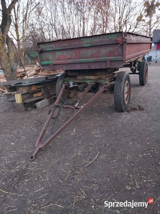 Przyczepa rolnicza wywrotka IFA thk 5 Wyględów