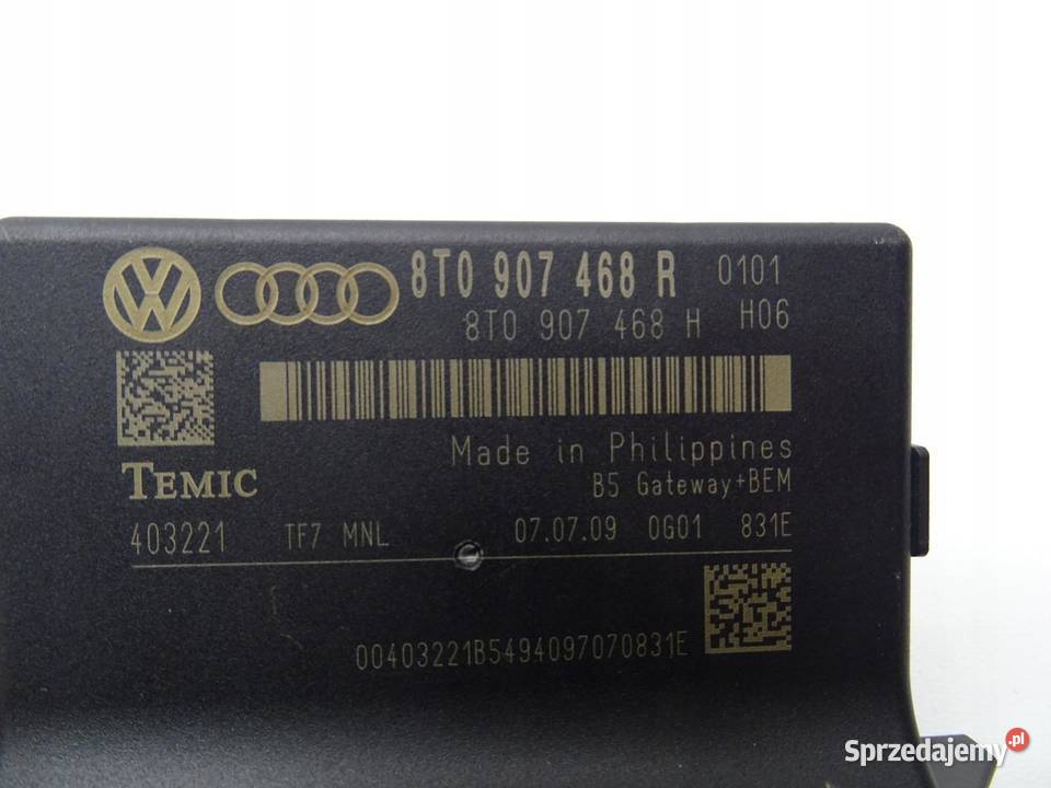 MODUŁ STEROWNIK GATEWAY 8T0907468R AUDI A4 B8 A5