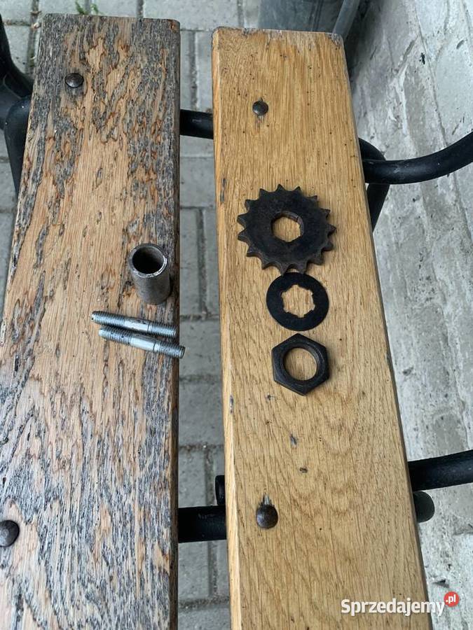 Zębatka podkładka nakrętka tulejka szpilki WSK Tarnobrzeg