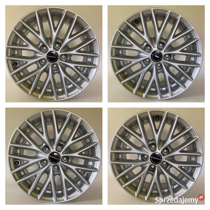 4 x Oryginalne felgi marki Borbet 70Jx16 ET 38 Zgorzelec