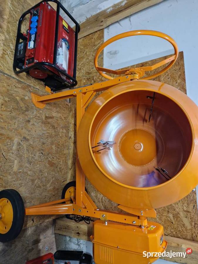 Betoniarka 230L 1350W KD493 plus Agregat Agregaty prądotwórcze Głogowa