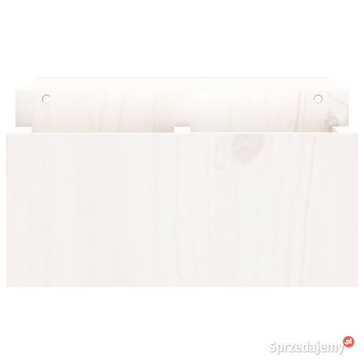 Podstawka na monitor biała 70x275x15 lite drewno Warszawa