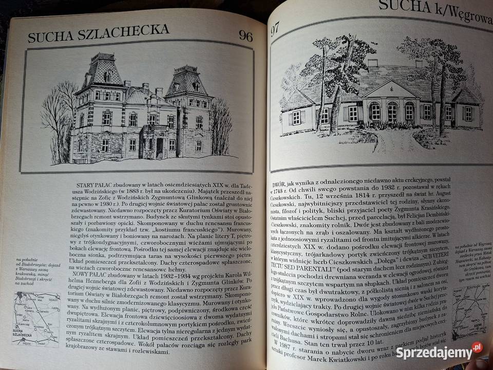 pałacach i dworach Mazowsza Tadeusz Jaroszewski ISBN 8320420415 Mapy i przewodniki Kraków