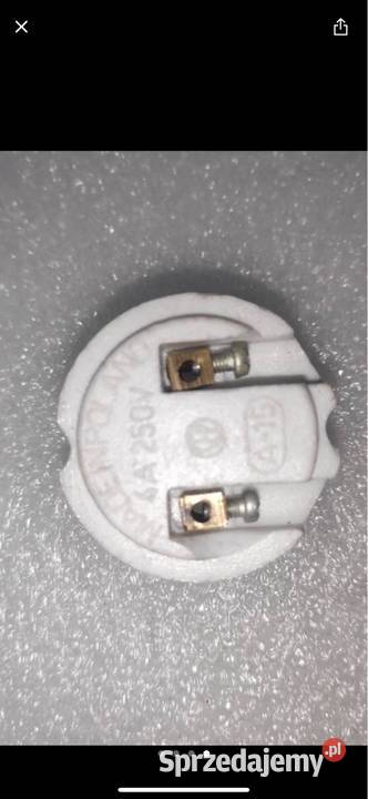 Oprawka metalowa z wkładem porcelanowym typ A 15 Gliwice sprzedam