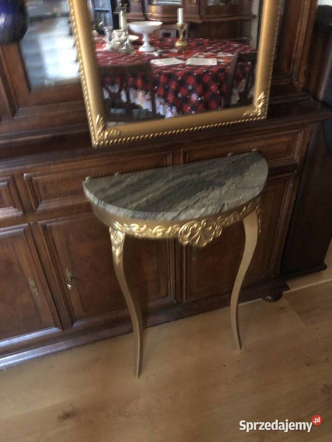 lustro z marmurowa konsola Konsole Białystok