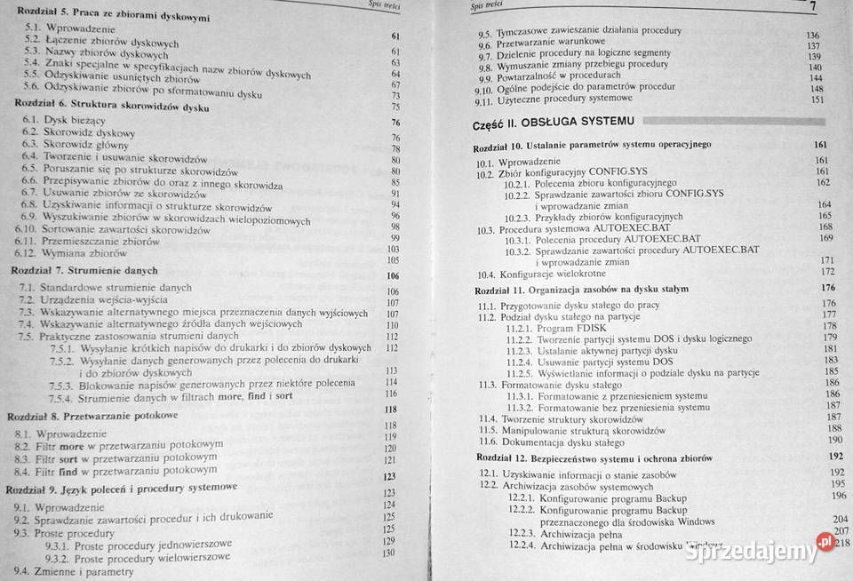 System operacyjny MSDOS 662 początkujących i Książki naukowe i popularnonaukowe Chełm