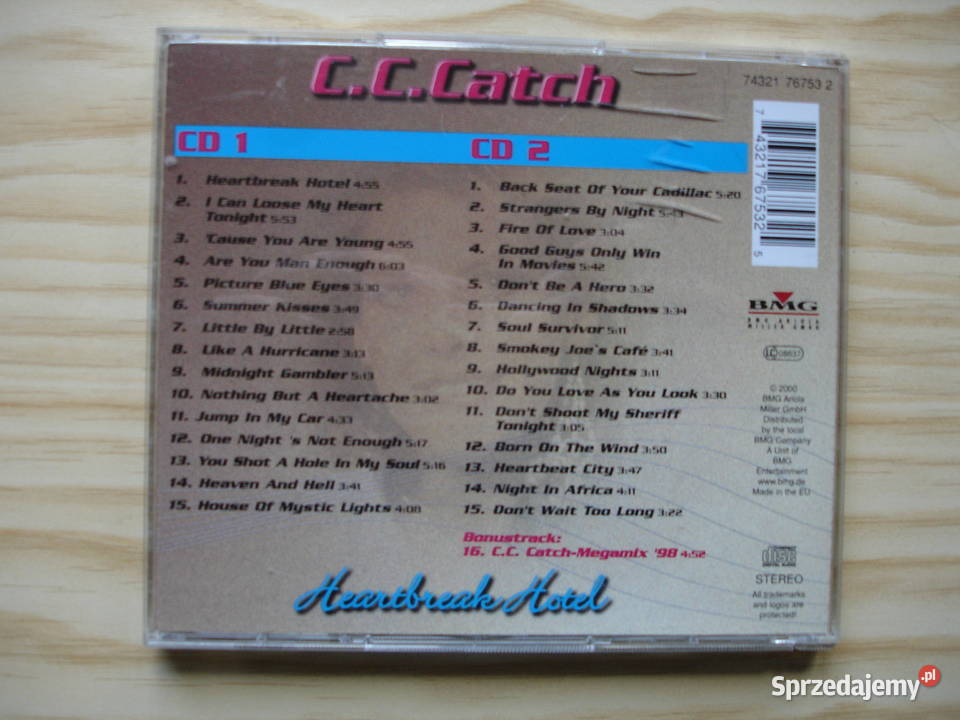 CCCATCH Hearbreak Hotel 2xCD lubuskie