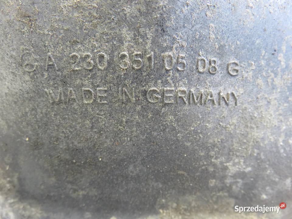 DYFER MERCEDES W211 E 270 CDI A2303510508G osobowe