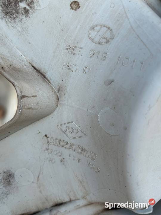 Oryginalny kołpak 16 RENAULT LGUNA ESPACE Głuszyca