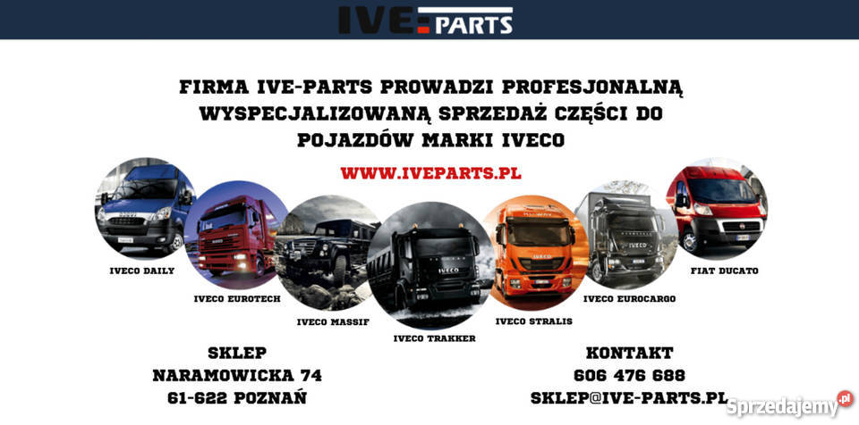 NADKOLE LEWE PRZEDNIE TYŁ IVECO STRALIS EURO 6