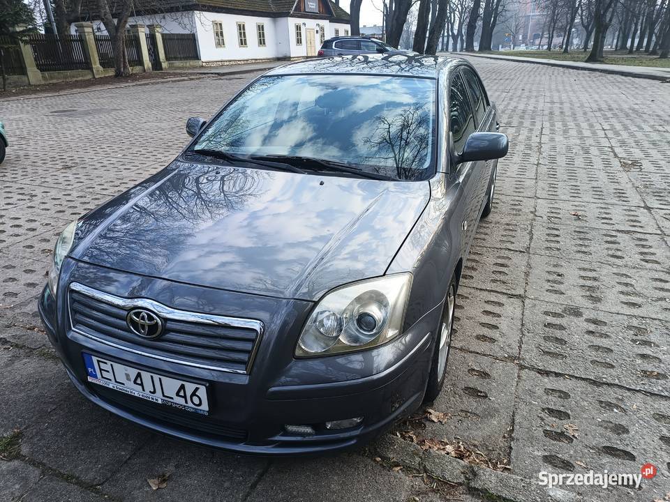 Sprzedam Super Zadbaną Toyotę Avensis 18 vvtigaz Rok produkcji 2004 Łódź
