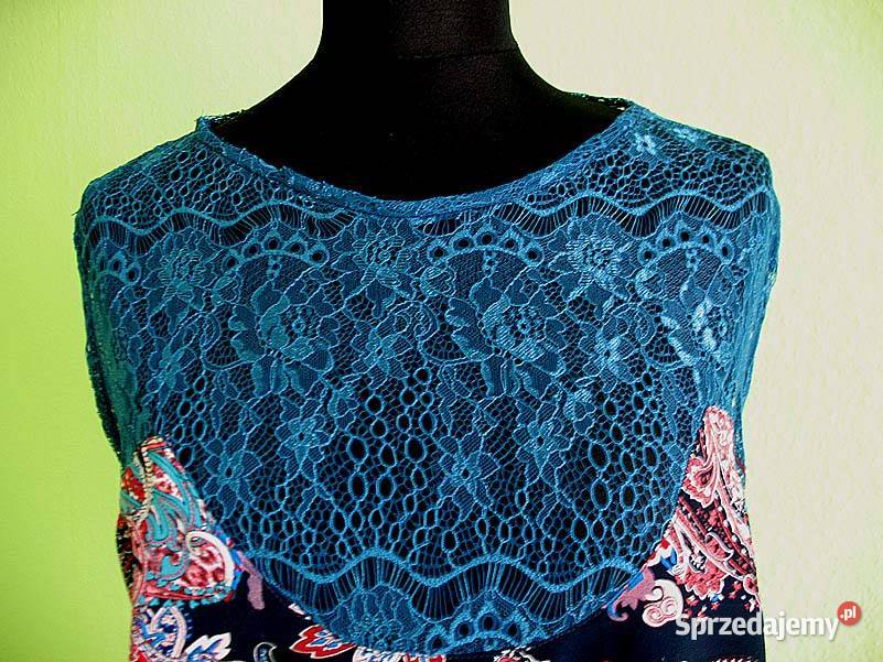 Bluzka Tunika Tshirt bluzka top 50 biust 120 bez rękawa Siedlce