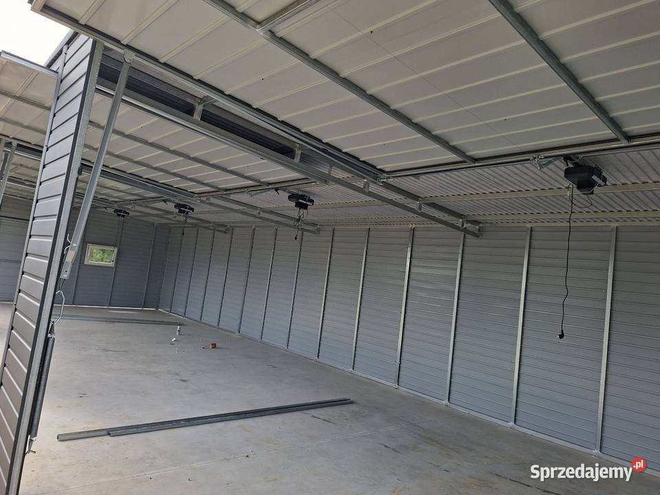 Garaż blaszany Antracyt MAT 15x55m h 273 światła podkarpackie sprzedam