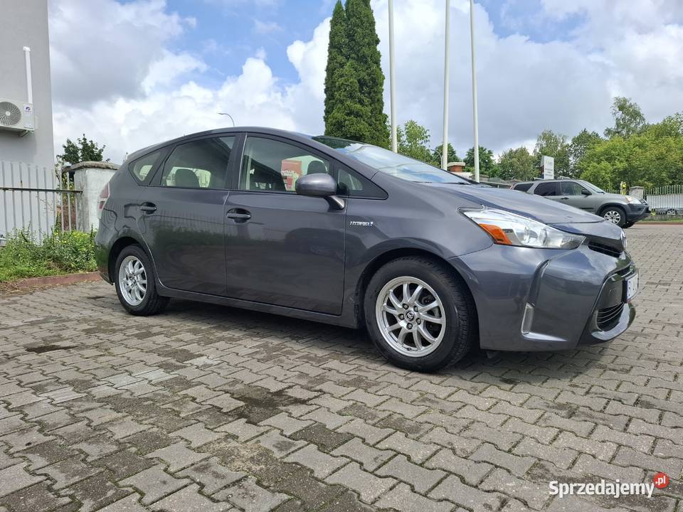Toyota Prius V 2015 przebieg 236 ABS Wasilków