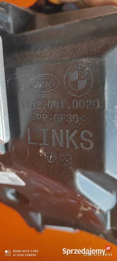 Sprzedam lampę przód lewa led BMW G22 Motoryzacja