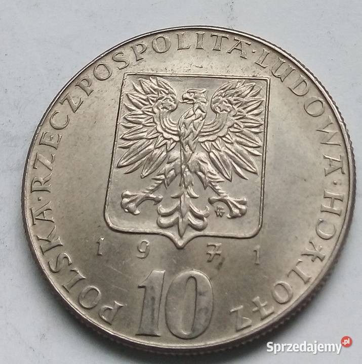 POLSKA10 1971 rCuNiFAO mazowieckie Legionowo