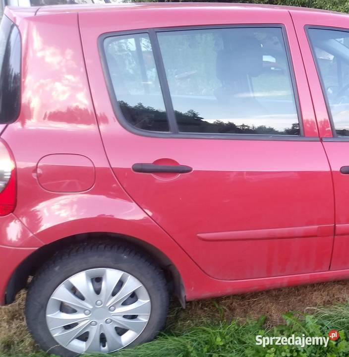 Renault Modus drzwi prawe OV797 tył zachodniopomorskie Dębno