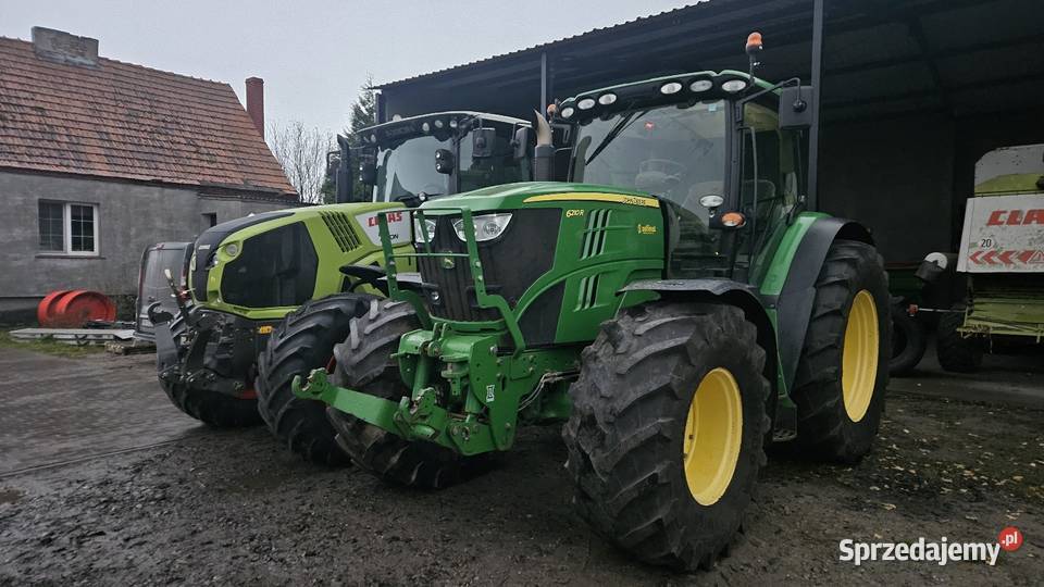John Deere 6210R wielkopolskie Gruntowice sprzedam
