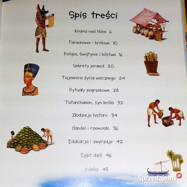 101 ciekawostek Starożytny Egipt Niko Dominiguez Chełm sprzedam