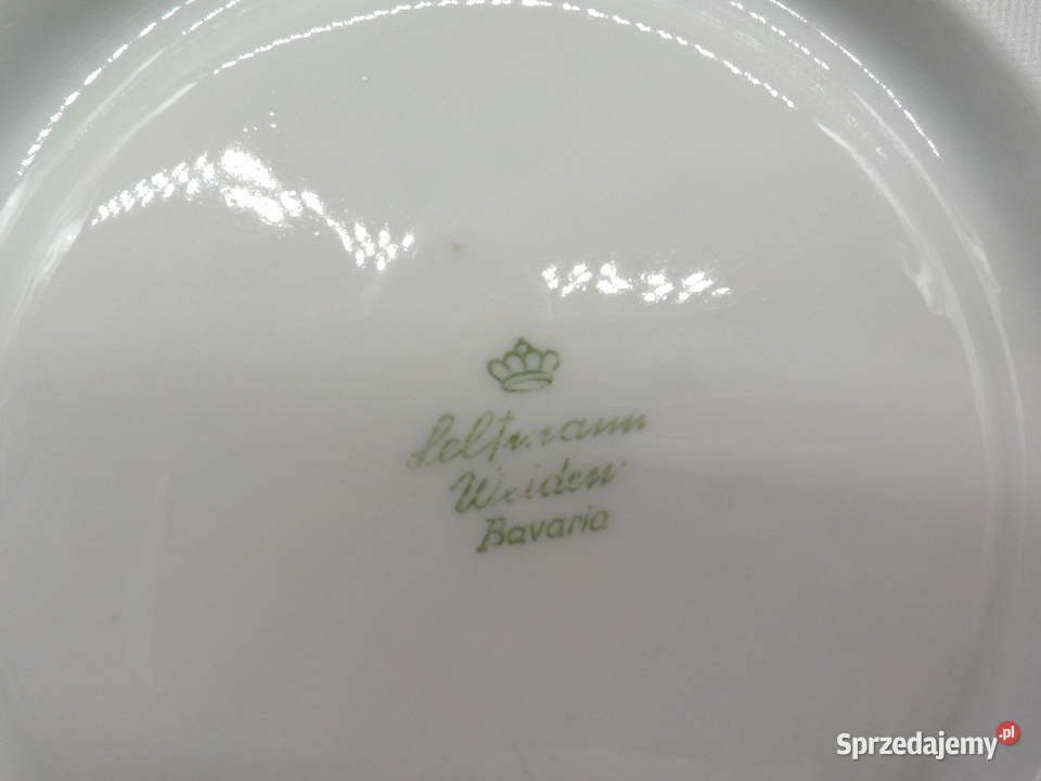 Porcelanowe bulionówki SELTMANN WEIDEN 6 Porcelana i szkło wielkopolskie Raszków