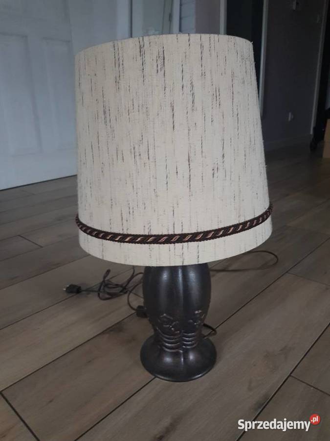 Lampa stołowa Vintage wielkopolskie Wola Podłężna