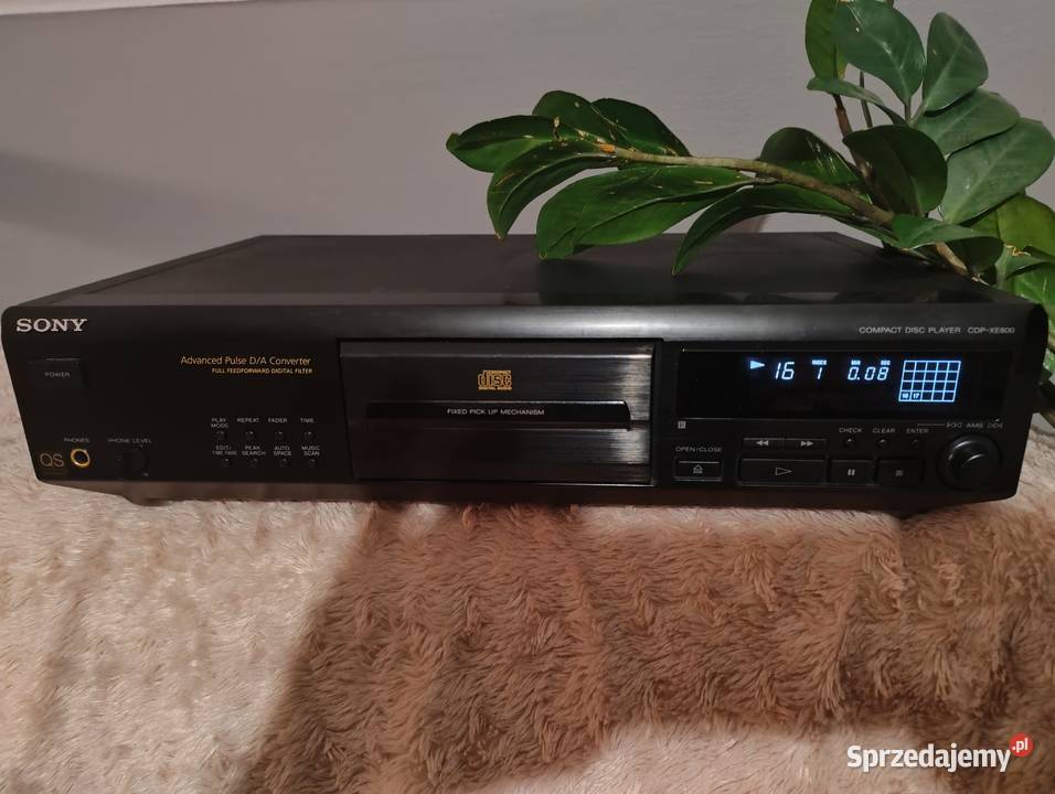 Odtwarzacz CD sony cdp xe 800 z pilotem podkarpackie