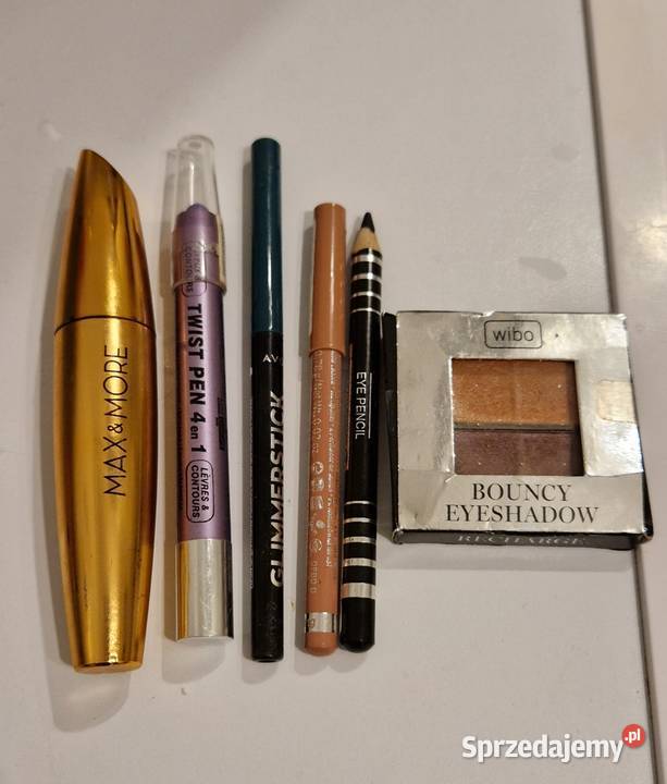 kosmetyki zestaw kredka do oczu do ust tusz do Kraków