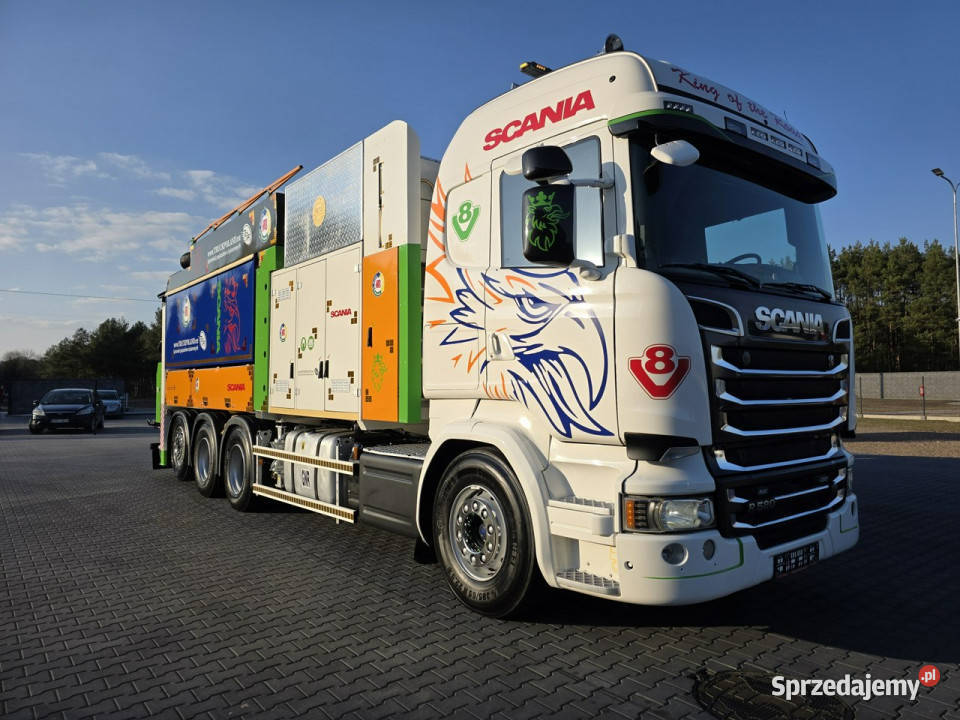 Scania V8 R580 MTS DINO 5 TRIPLE 54000V 580KM Daleszyce