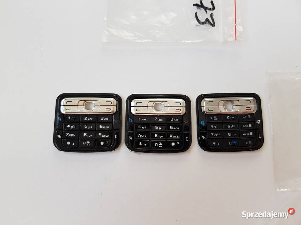 Klawiatura Klawisze Nokia N73 czarna NOWE 1