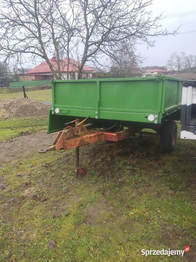 Przyczepa jednoosiowa