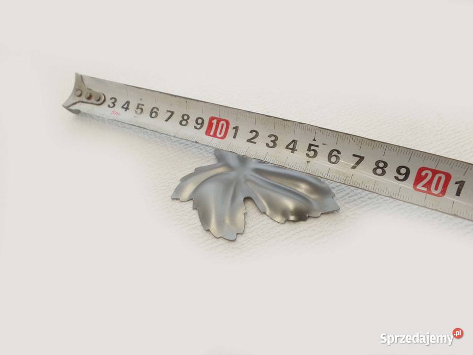 liść stalowy tłoczony śląskie