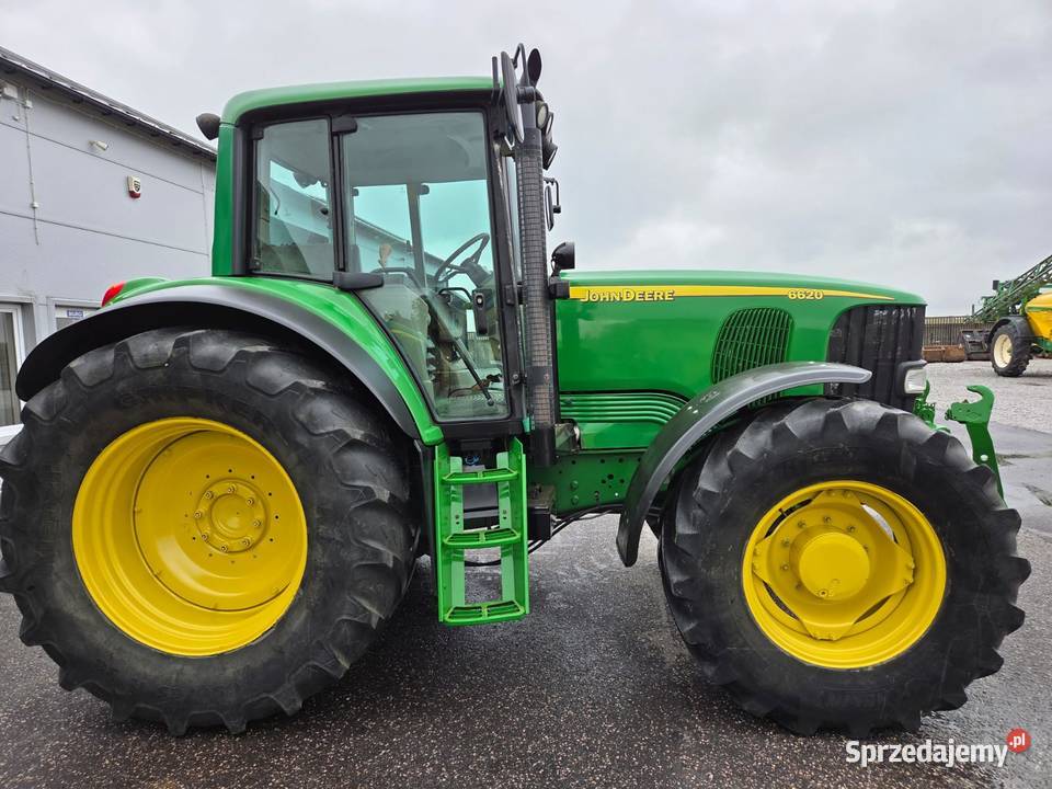 John Deere 6620 2006 125 Przedni TUZ ładny stan