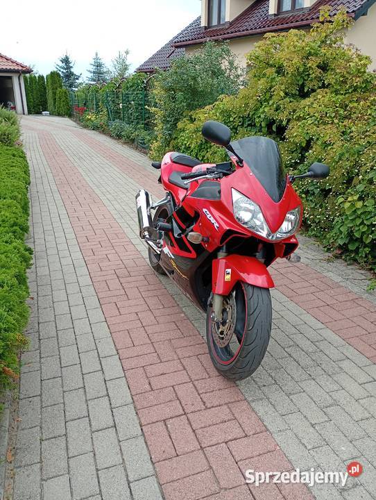 Honda CBR F4i 600 wtrysk ścigacz Szczecin zarejestrowany w Polsce