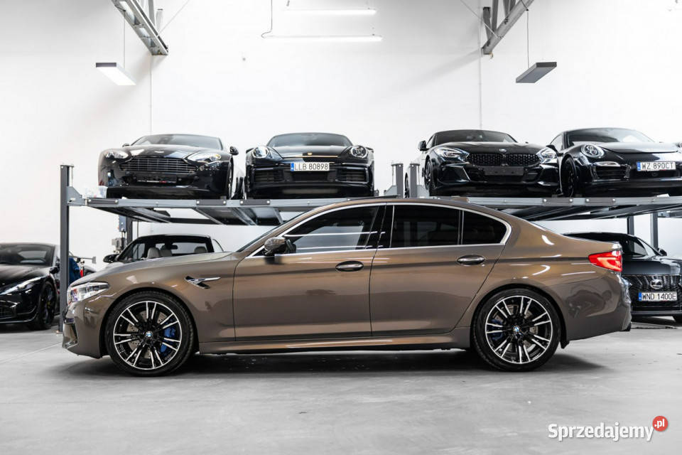 BMW M5 Salon Polska Bezwypadkowy Bowers Wilkins elektrycznie ustawiane fotele Węgrzce