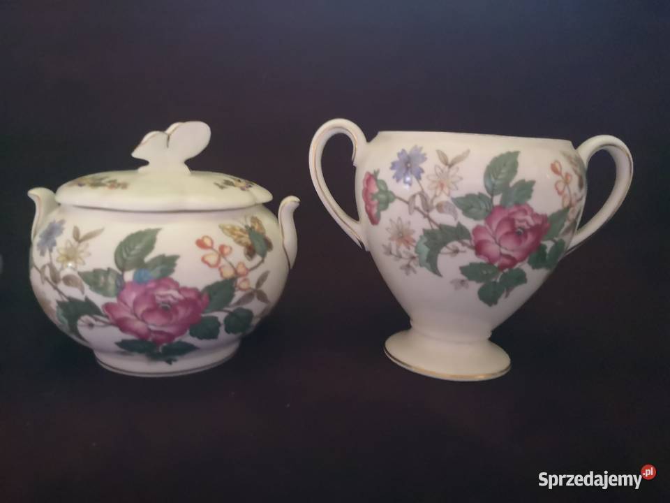 Filiżanka z talerzykiem deserowym Wedgwood Made