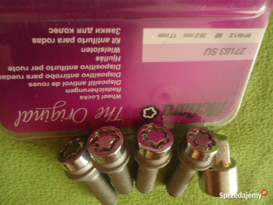 ZABEZPIECZENIA DO KÓŁ M14x15 BMWOPELRENO 27183SU śląskie