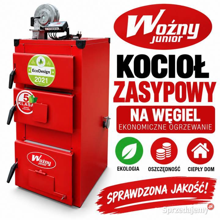 Kocioł piec co 12kW na węgiel 110m2 5 klasa dolnośląskie Wrocław sprzedam