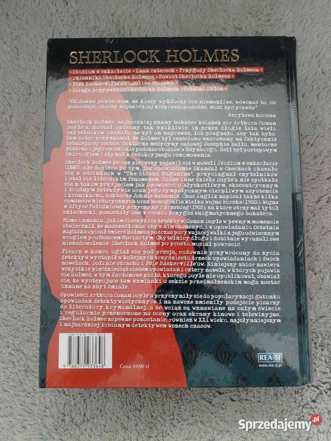 Księga Wszystkich Dokonań Sherloka Holmesa Warszawa sprzedam