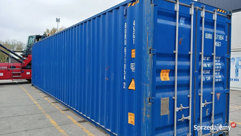 Sprzedam kontener morski 40HC IICL dostępny ręki Łomża