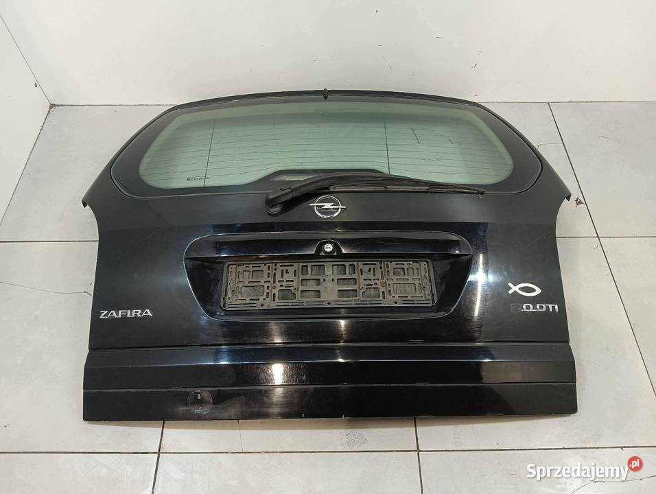 KLAPA TYŁ SZYBA CZARNA Opel Zafira I 19992006 A świętokrzyskie sprzedam