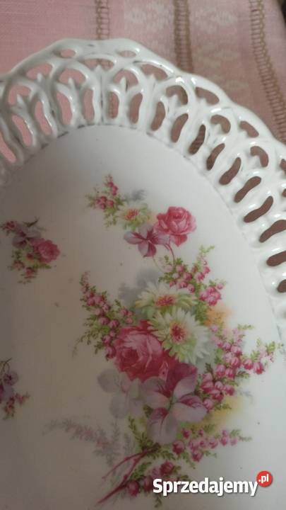 Patera ażurowa owalna Owoce Schumann Gdańsk