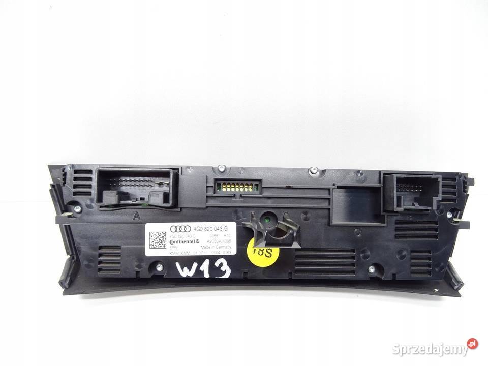 PANEL NAWIEWU KLIMATYZACJI AUDI A6 C7 4G0820043G sprzedam