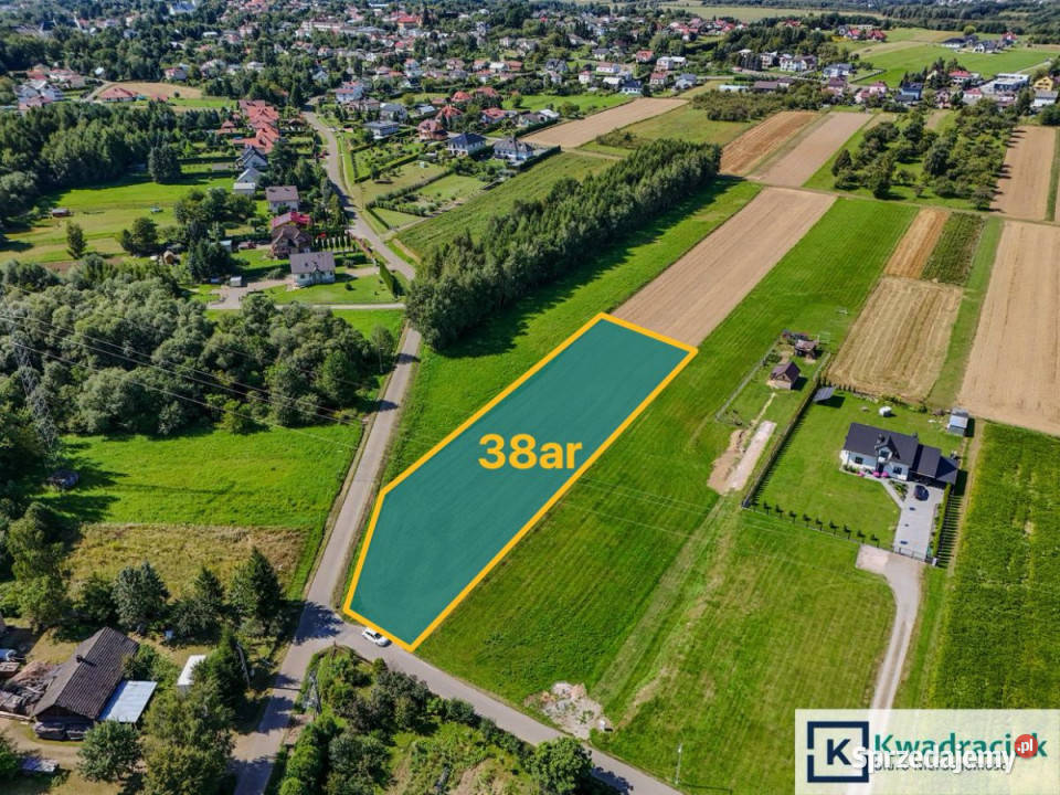 Działka Dębowiec 3779m2 Sprzedaż sprzedam